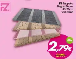 Franzy's FZ Tappeto Bagno Stone offerta