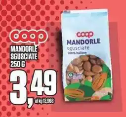 Coop Mandorle sgusciate offerta