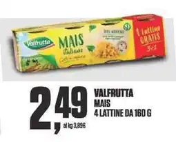 Coop Valfrutta Mais offerta