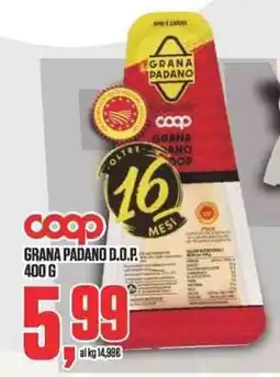 Coop Grana Padano D.O.P. coop offerta