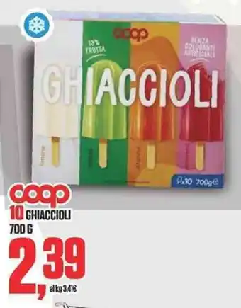 Coop Ghiaccioli COOP offerta