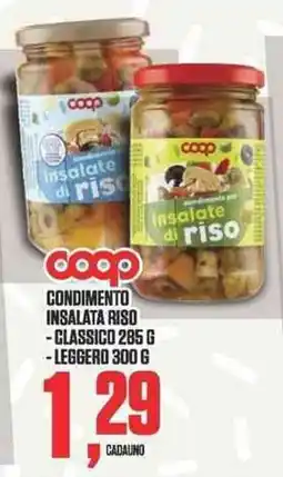 Coop COOP condimento insalata riso offerta