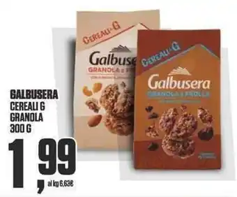 Galbusera Cereali G Granola