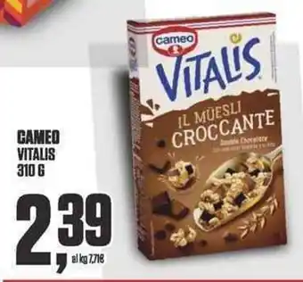 Coop Cameo Vitalis Il Muesli Croccante offerta