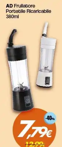 Franzy's AD Frullatore Portatile Ricaricabile offerta