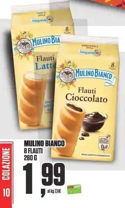 Coop MULINO BIANCO Flauti Cioccolato offerta