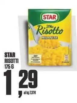 Coop STAR Risotto Milanese offerta