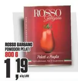 Coop ROSSO GARGANO POMODORI PELATI offerta