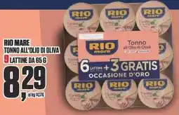 Coop RIO MARE TONNO ALL'OLIO DI OLIVA offerta