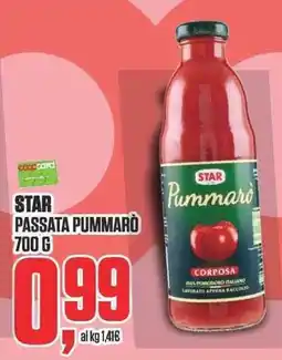 Coop STAR PASSATA PUMMARÒ offerta