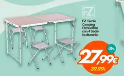 Franzy's FZ Tavolo Camping offerta