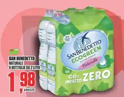 Coop San Benedetto Ecogreen Naturale offerta