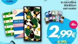 Franzy's Telo mare in microfibra offerta