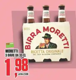 Coop Birra Moretti offerta