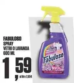 Coop Fabuloso Spray Vetri o Lavanda offerta