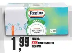 Coop Regina tovaglioli decorati offerta