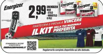 Coop Energizer MAX offerta