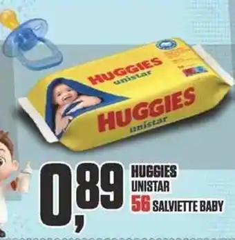 Coop HUGGIES unistar SALVIETTE BABY offerta