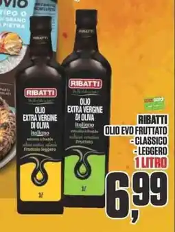 Coop Ribatti Olio Evo Fruttato, Classico, Leggero offerta