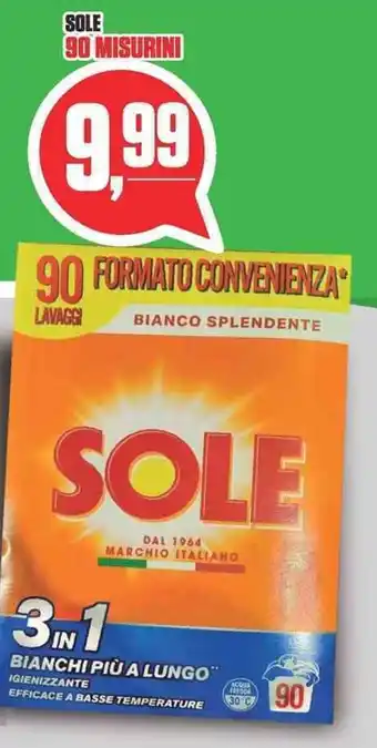 Sole 90 misurini