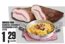 Coop ARICCIA FOOD GUANCIALE STAGIONATO offerta