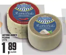 Coop Latterie Riunite Pecorino L'Etto offerta