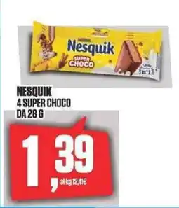 Coop Nesquik 4 Super Choco offerta