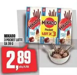Coop MIKADO 3 POCKET LATTE offerta