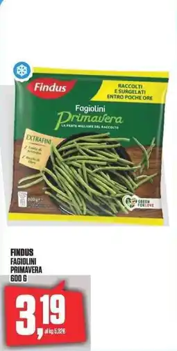 Coop Findus Fagiolini Primavera offerta