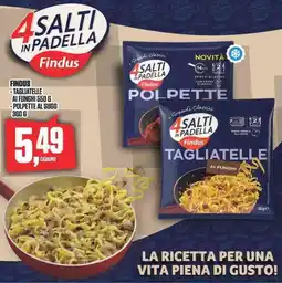 Coop 4 SALTI IN PADELLA Findus offerta
