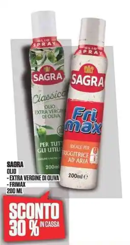 Coop Sagra olio, extra vergine di oliva, frimax offerta