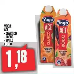 Coop Yoga ACE CLASSICO ROSSO offerta