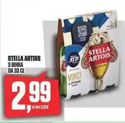 Coop STELLA ARTOIS 3 BIRRA offerta
