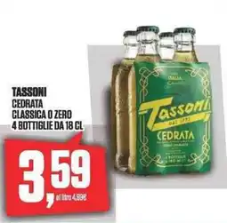 Coop Tassoni Cedrata offerta