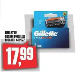 Coop Gillette Fusion ProGlide offerta