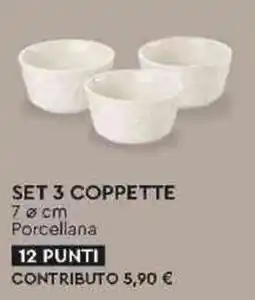 Coop Coppette Porcellana offerta