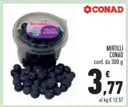Conad Mirtilli Conad offerta