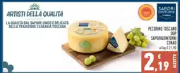 Conad PECORINO TOSCANO DOP SAPORIGEDINTORNI CONAD offerta