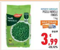 Conad Piselli Novelli Findus offerta
