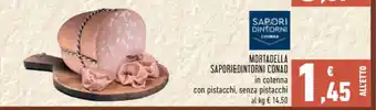 Conad MORTADELLA SAPORIDINTORNI CONAD offerta