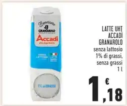 Conad LATTE UHT ACCADI GRANAROLO offerta