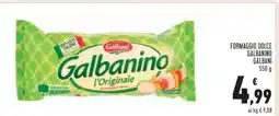 Conad FORMAGGIO DOLCE GALBANINO offerta
