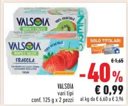 Conad VALSOIA vari tipi offerta