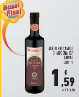 Conad ACETO BALSAMICO DI MODENA IGP CONAD offerta