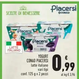 Conad YOGURT CONAD PIACERSI offerta