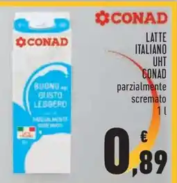 Conad LATTE ITALIANO UHT CONAD offerta