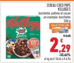 Conad Cereali Coco Pops Kellogg's offerta