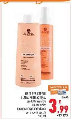 Conad LINEA PER CAPELLI ALAMA PROFESSIONAL offerta