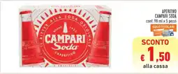 Conad Aperitivo Campari Soda offerta