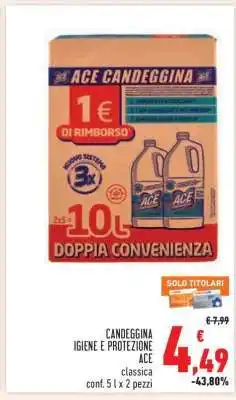 Conad CANDEGGINA IGIENE E PROTEZIONE ACE offerta